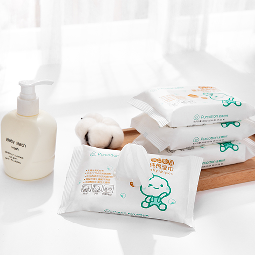婴儿纯棉湿巾 手口专用
