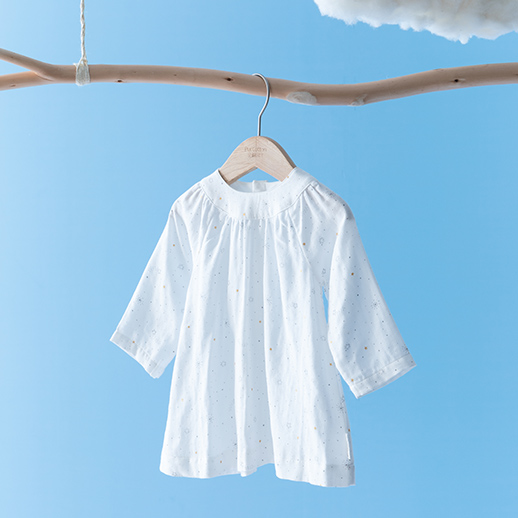 婴儿纱布连衣裙