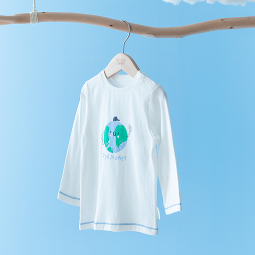 婴儿针织长袖T恤