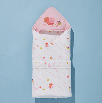 21秋婴儿纱布微厚抱被