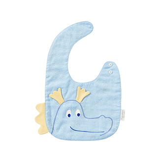 21秋婴儿纱布口水兜