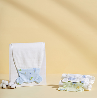 21秋婴儿纱布汗巾