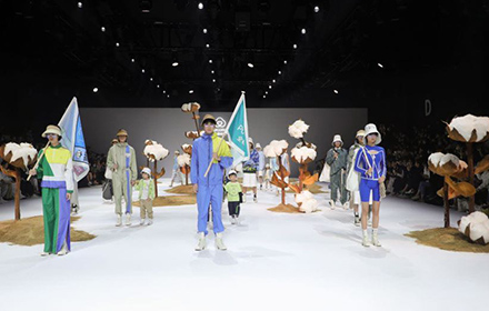 全棉时代“棉自然出色”上海时装周首秀