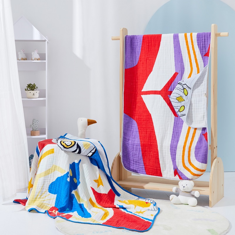 戴拿奥特曼/六层一体浴巾
