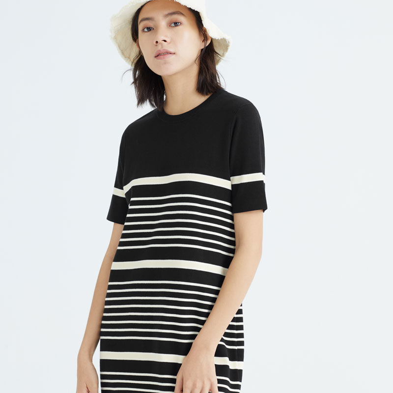 女士针织衫连衣裙（多色）
