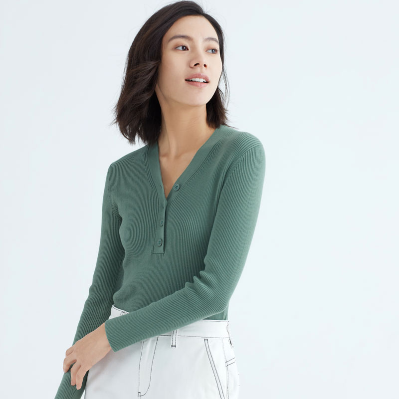 女士针织衫（多色）